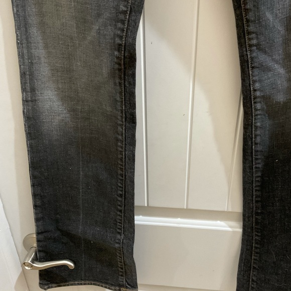 7 For All Mankind dark gray denim - Picture 3 of 6